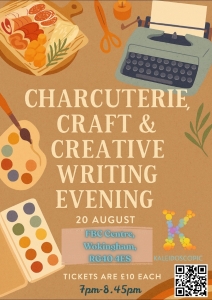 Chacuterie, Craft, and Creative Writing Evening